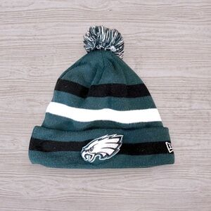 Philadelphia Eagles New Era NFL Pom Pom Beanie Knit Hat